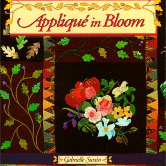Vintage Applique in Bloom Book - Picture 1 of 7